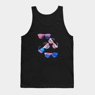 Australia  Landscapes Watercolor Sunglasses Tank Top